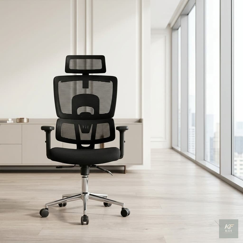 Executive High Back Orthopedic Office Chair 4