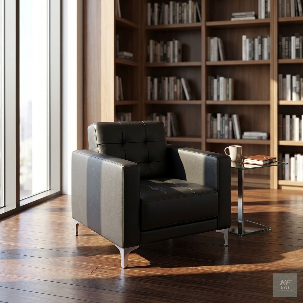 1-Seater Executive Staff Office Sofa 2