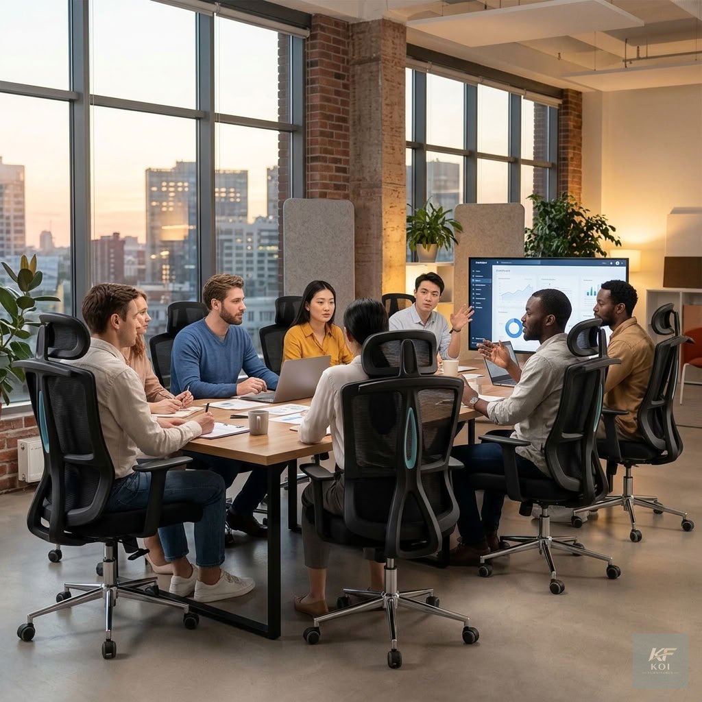 BLUEY black ergonomic high-back office chair, BLUEY ergonomic office chair, black high-back office chair, ergonomic black office chair, high-back ergonomic chair, adjustable office chair, black comput