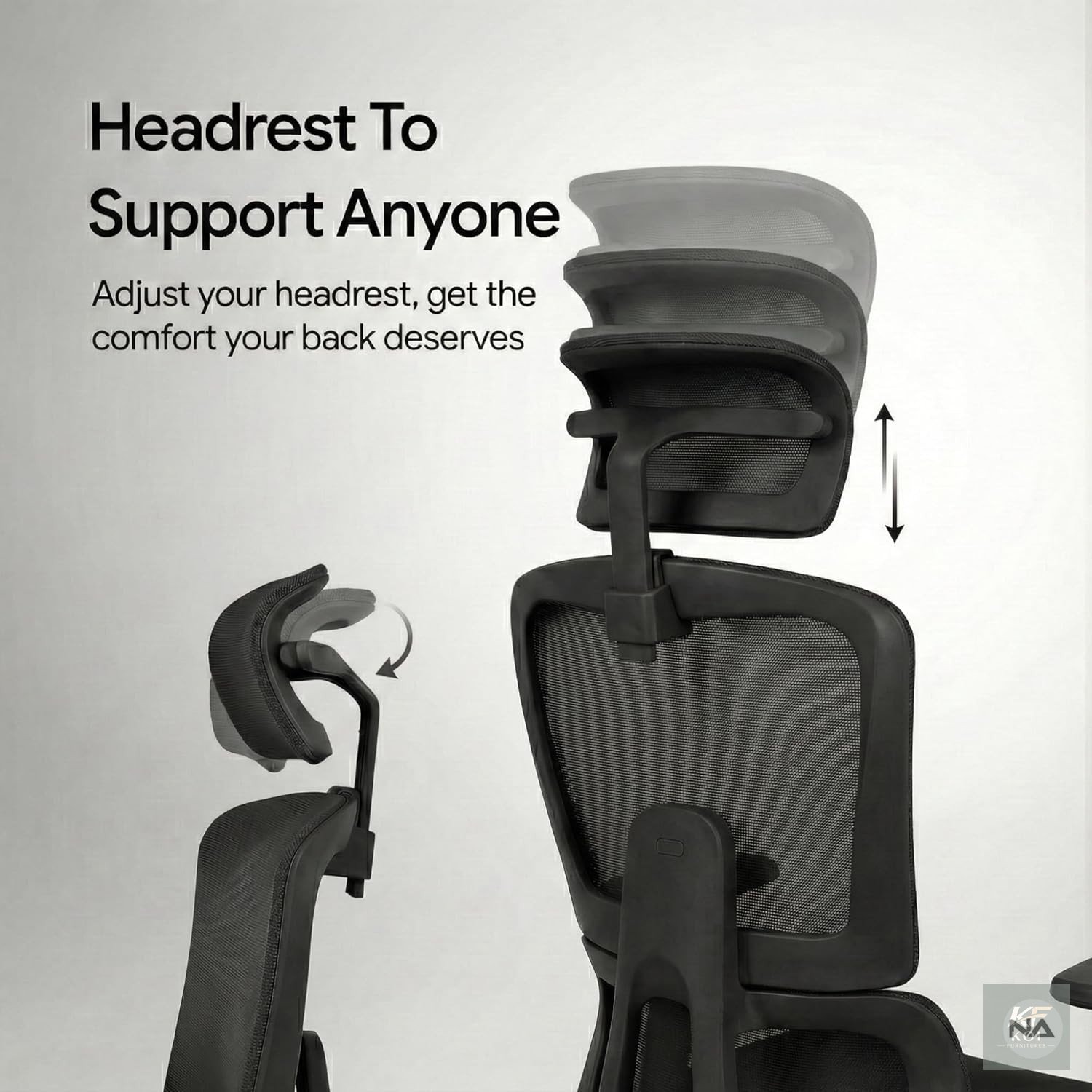 Executive High Back Orthopedic Office Chair 12
