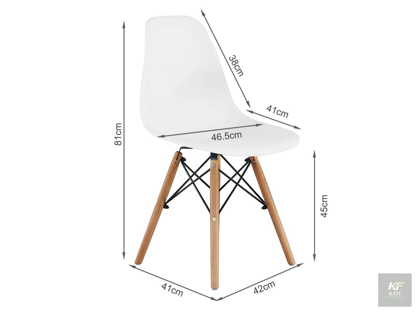 mid-century modern style dining chair, mid-century dining chair Kenya, modern dining chair Nairobi, Scandinavian-style dining chair, retro modern dining chair, contemporary dining room chair, stylish