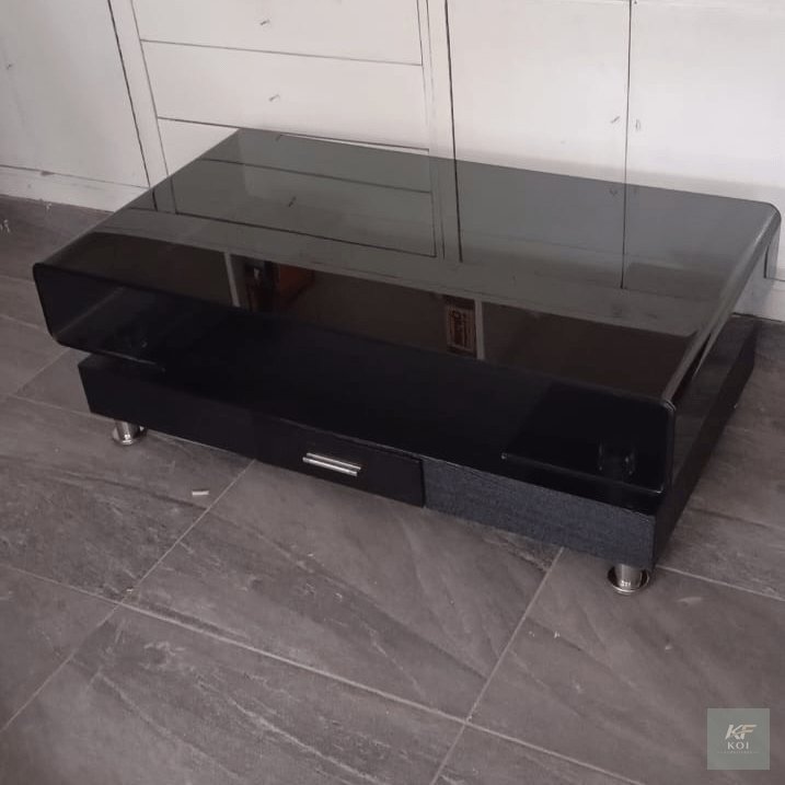 modern black wooden coffee table, black wooden coffee table Kenya, modern coffee table Nairobi, black wood centre table, contemporary living room coffee table, black rectangular coffee table, stylish