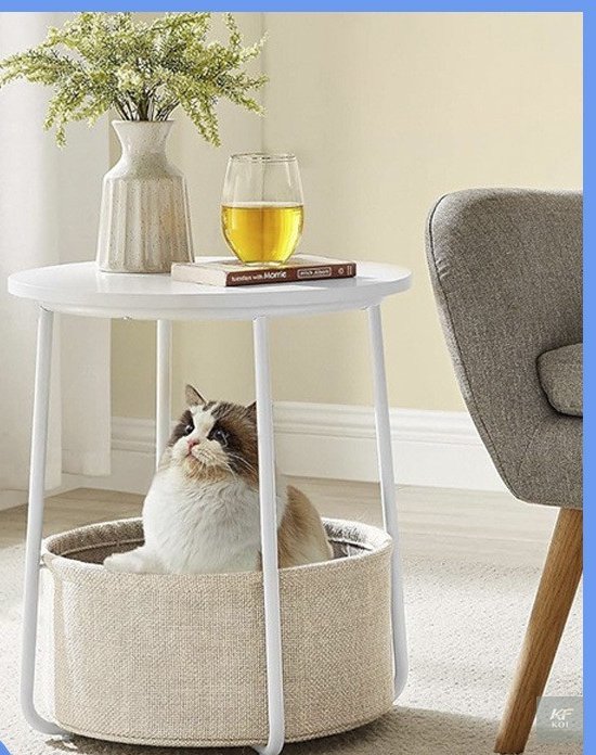 modern round side table, round side table Kenya, modern side table Nairobi, contemporary round accent table, minimalist round side table, stylish living room side table, modern bedside table Kenya, ro