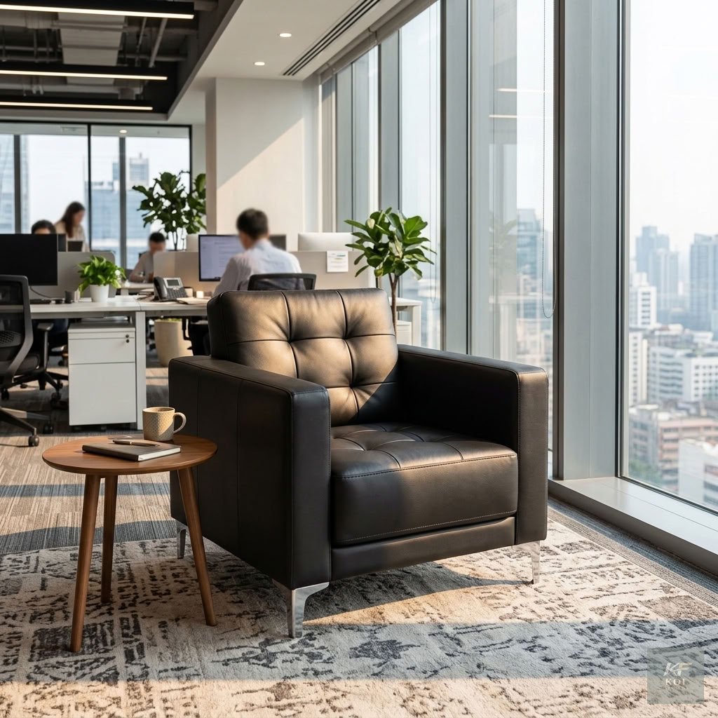 1-Seater Executive Staff Office Sofa 9