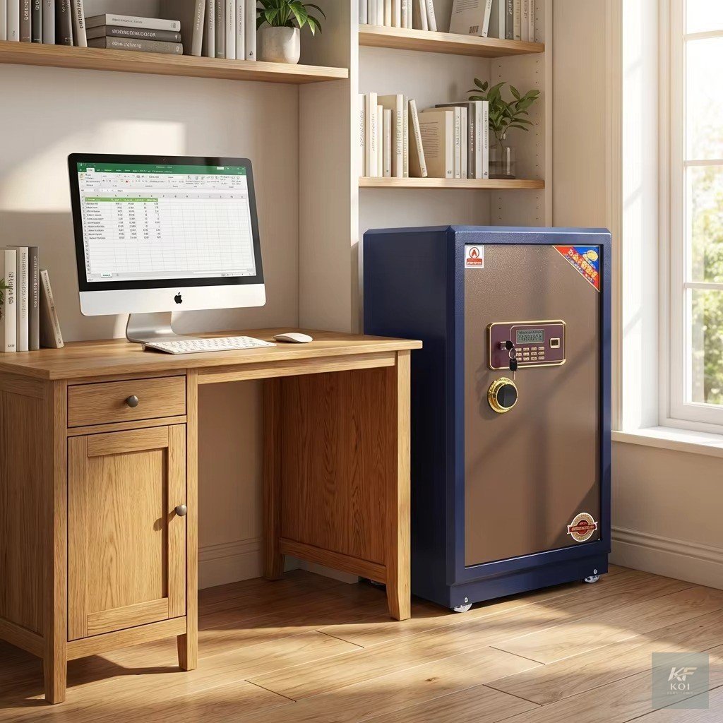 80kgs Digital Office Fireproof Safe 4