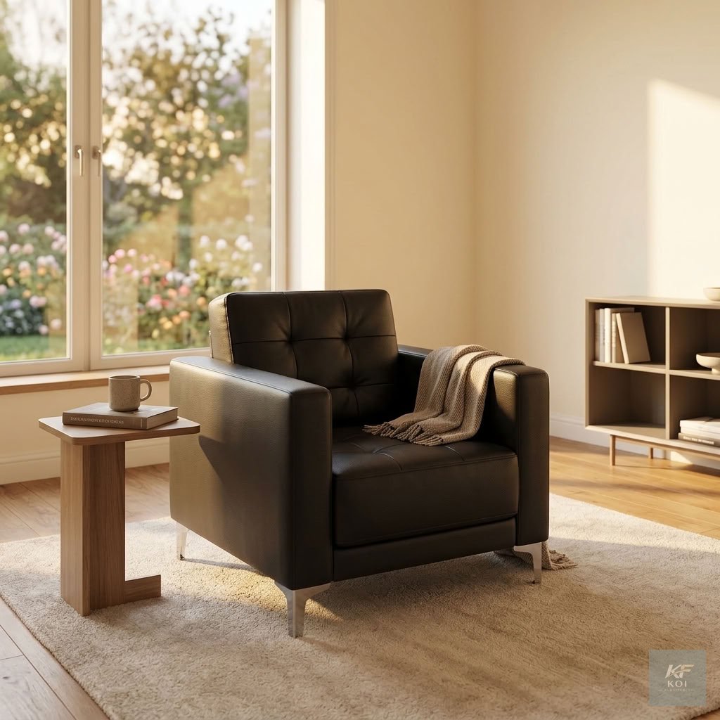 1-Seater Executive Staff Office Sofa 3