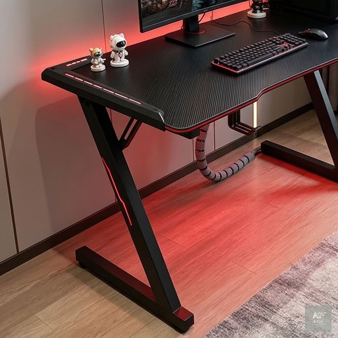 Modern Ergonomic Studio Gaming Desk 13